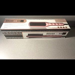 She Brush N Go Ceramic Straightener Brush